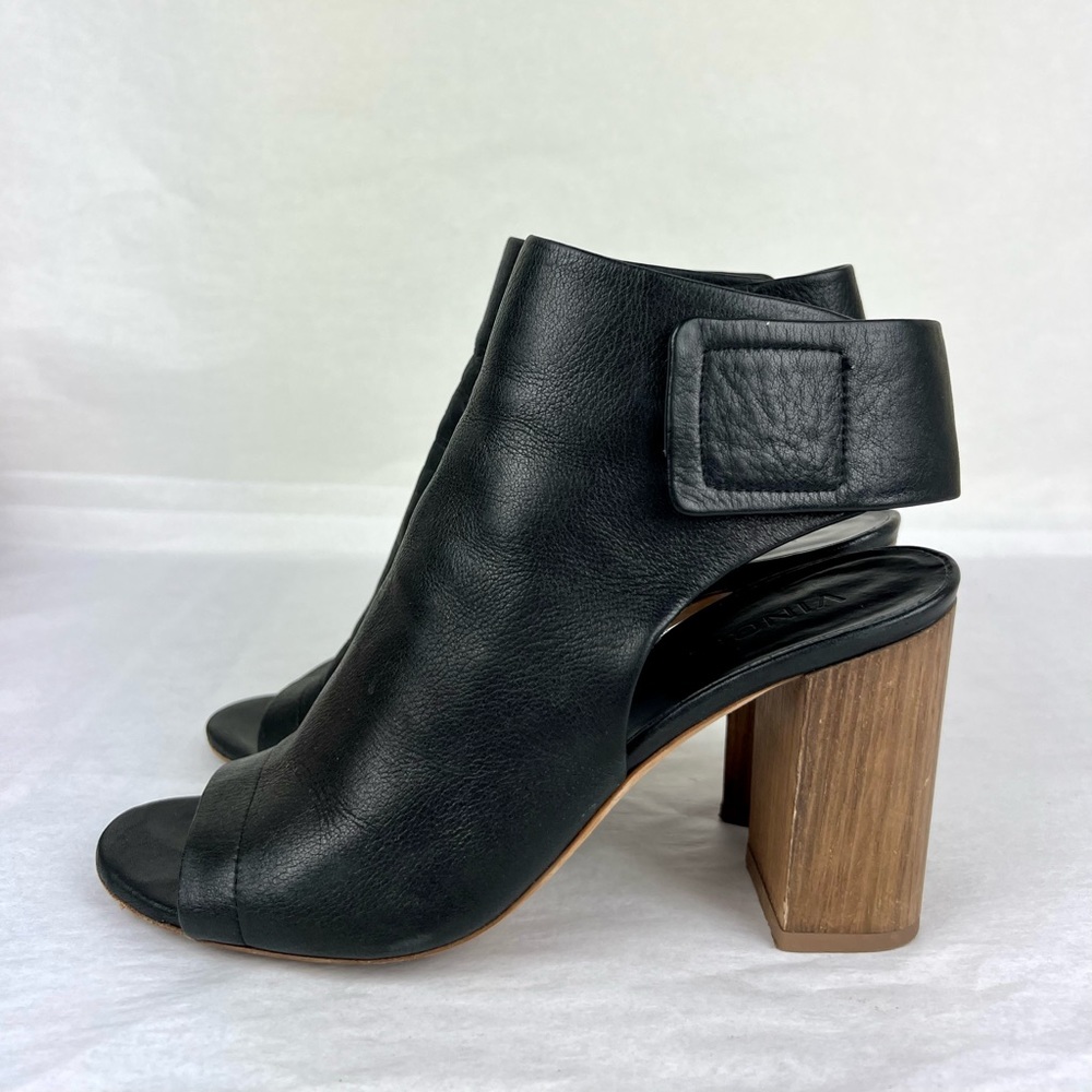 Vinces Addie Open-Toe Back Bootie - image 6